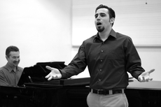 Anthony Moreno, 24, music major, performs with the Opera Workshop and is president of the Society of Music.