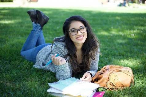 Yisel Cabrera, 19 years old with a major in communication, has been attending El Camino College for two years. Photo credit: Gabriela Better