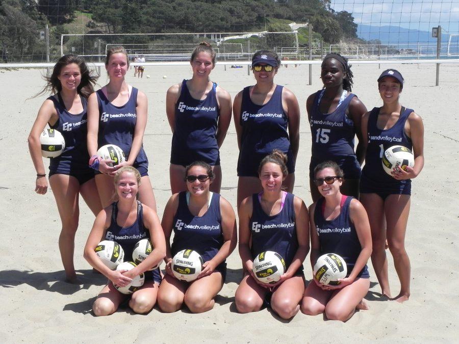 The El Camino beach volleyball team won its conference with a 15-1 overall record and a 7-0 conference record.
The team will host the first and second round of individual playoffs on April 27 and 29, and then the team regional matches on May 3. Photo credit: Phil Sidavong
