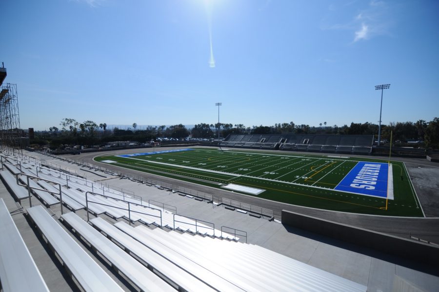 Murdock Stadium is to be completed in two months. Photo credit: John Fordiani