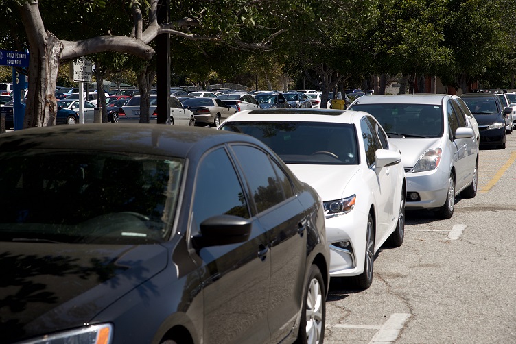 Student Parking at El Camino College remains constantly filled to the brim in the beginning of the semester.
