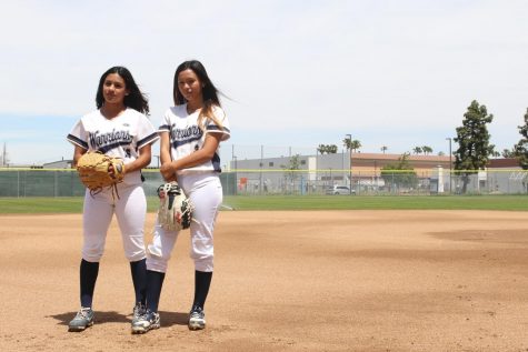 Two sisters bond through their love of softball