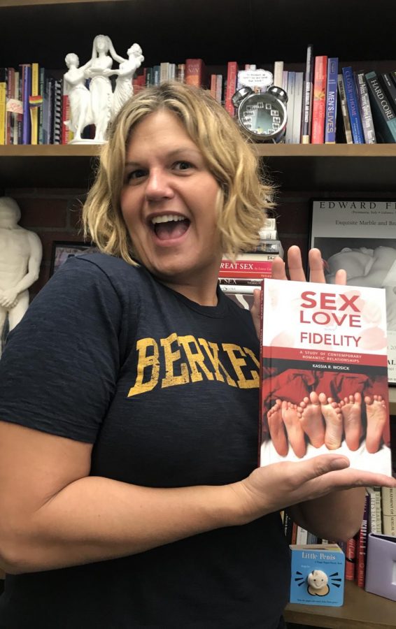 El Camino College sociology professor Kassia Wosick, 41.“Sometimes people are skeptical, but doing research has really reinforced that this is kind of what I was meant to do. Photo credit: Alexa Kinoshita