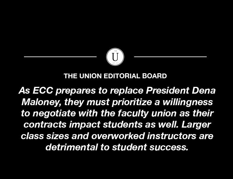 As ECC prepares to hire a new president, they must prioritize the needs of students and faculty
