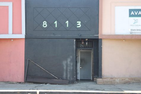 This black building, located on Western Avenue in South Central Los Angeles, is the store front for VIP Collective LA, the dispensary at which Juan Carlos Hernández worked and the last place he was seen prior to going missing late on Tuesday, Sept. 22. Image taken on Thursday, Oct. 15 (Jaime Solis/ The Union)