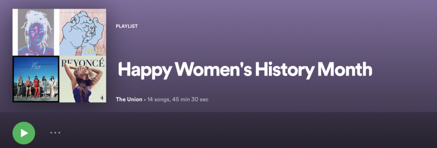 Happy Womens History Month: Quarantunes edition 12