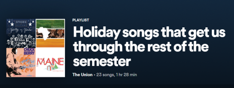 ‘Holiday songs that get us through the rest of the semester’: Quarantunes edition 24