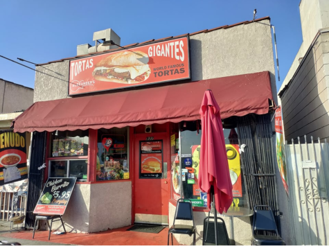 The main entrance to Alexander's World Famous Tortas located at 937 East Rosecrans Ave.  in the town of Compton on a Friday afternoon in autumn.  Picture taken November 04, 2021. Delfino Camacho |  The union.