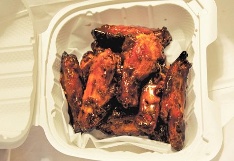 Gigi’s might be known for its Italian food, but don’t discount its variety of chicken wings offerings, such as the teriyaki seasoning as shown. The wings provide a tasty alternative to Gigi’s Italian dishes. (Gary Kohatsu | Warrior Life)