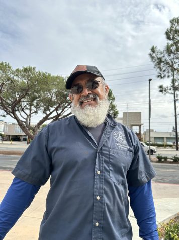El Camino College groundskeeper Salvador Martinez says that the amount of money that he would win from the lottery is too much and that he would rather use it to help others, Wednesday Nov. 2 2022.