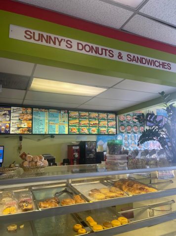 Sunny’s Donuts & Sandwiches on Crenshaw Boulevard just north of El Camino on Feb. 21, 2023. Manager Lan Ngo says Sunny's hasn’t raised their prices, but she now shops where she can buy larger quantities to save money. (Kim McGill | The Union)