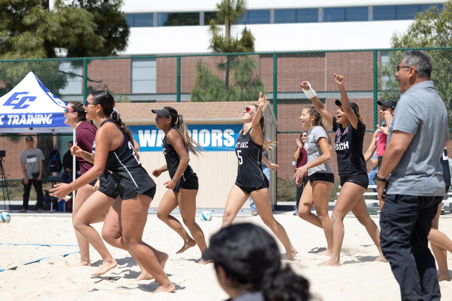 Daily News Sports Photos of the Day: Beach volleyball cheerleaders