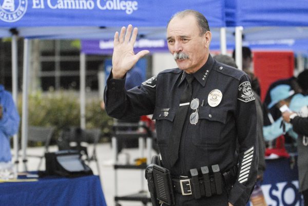 After more than 2 decades of service Chief Michale Trevis prepares to say his final goodbyes to the El Camino Campus and Community in the coming weeks. He&squot;s ready for his next chapter.(Clarence "Slihm" Davis | The Union)