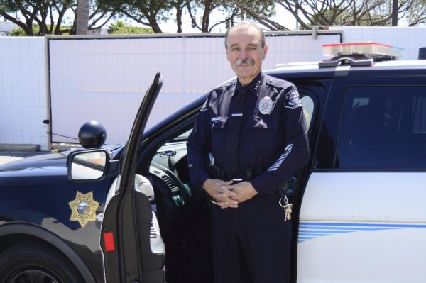 Relationships matter in times of division. Chief Trevis has a unique way of being open and social with anyone that he comes across at El Camino College and has left a lasting impression on many.(Clarence "Slihm" Davis | The Union)