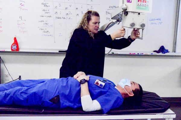 “It is very fast paced, you see a lot of patients,” Perez said. “The technology of the machines has changed… You get to see a lot like heart scans and head scans, it's very interesting.”.4.March (Clarence Davis | The Union)