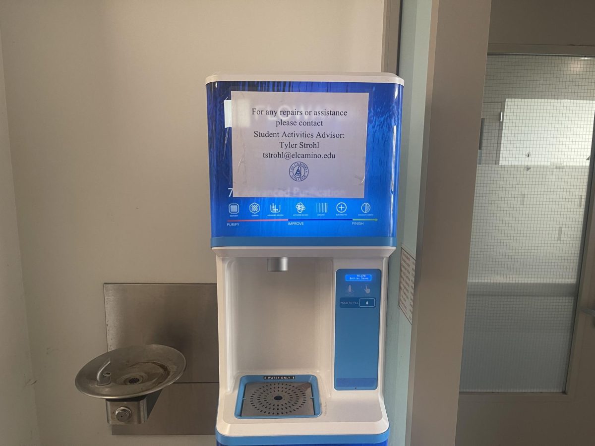 The+Flo+Water+Station+in+the+Humanities+Building+on+Wednesday%2C+May+8.+The+station+was+not+working+properly+for+a+while+by+not+dispensing+any+water+but+is+now+currently+functioning+after+being+fixed+for+maintenance.+%28Jaylen+Morgan+%7C+The+Union%29