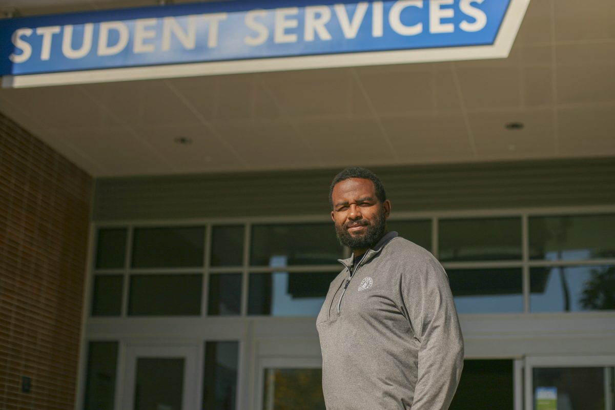 Clay Grant, a student attending El Camino College has found the Special Resources Center very helpful as he had a stroke that impacted his speech and mental abilities. There has been increase of students enrolled in the SRC since 2023. (Susana Reyes | The Union)