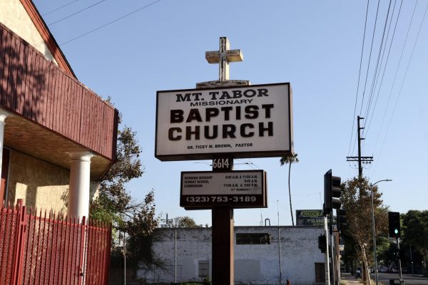 Chambers has attended Mt. Tabor Missionary Baptist Church in Los Angeles since 2007, after moving from Texas. (Sydney Sakamoto | Warrior Life)