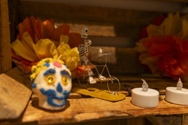 El Camino College Art Gallery "ofrenda" curated by Dulce Stein on Wednesday, Nov. 5, 2025. (Oriana de Quay | The Union)