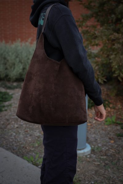 Slouchy bag. Photo by Kaitlyn Gochez