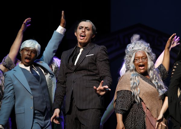 Musical comedy The Addams Family is put on by collaborative efforts from the El Camino College theater, dance and music departments. Showtimes began Friday, May 1, at the Campus Theatre. (Matthew Beck | The Union)